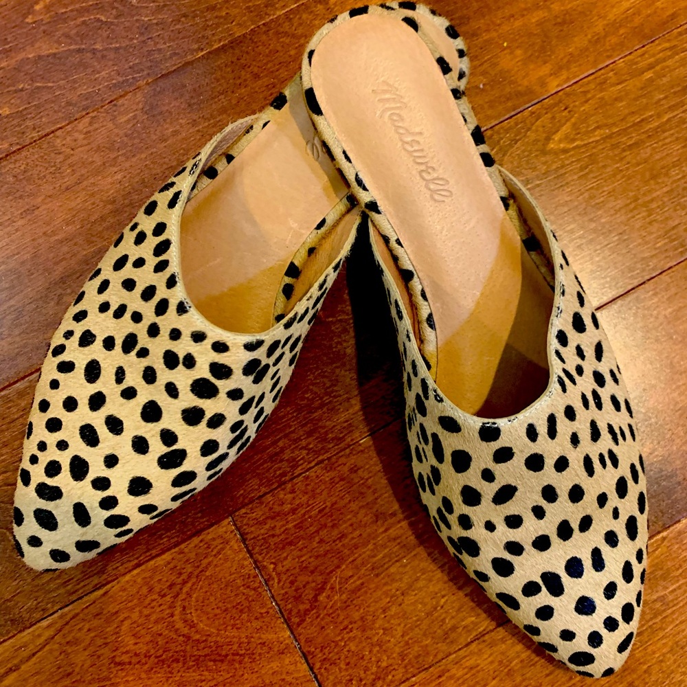 Madewell calf-hair mules